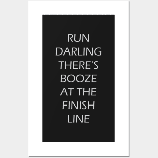 Booze at the Finish Line? Posters and Art